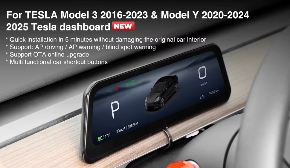 2025 Head Up Display for Tesla Model 3/Y